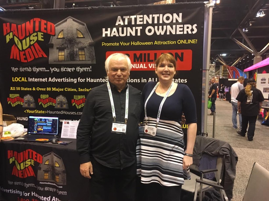 Cait with Ernie from Haunted Graveyard - CTHH
